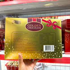 Kẹo Socola Hộp Giấy HONGYA GOLDEN - Vàng 208g - 4897045428748