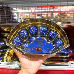 Kẹo Socola Hộp Hình Cánh Quạt HONGYA 10 viên 105g - 4897045421909