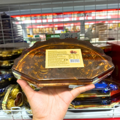 Kẹo Socola Hộp Hình Cánh Quạt HONGYA 10 viên 105g - 4897045421909