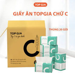 1 Túi 10 Gói Giấy Topgia Giấy Chữ C - TOPGIACHUCTHUNG10