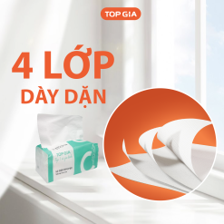 1 Thùng 20 Gói Giấy Topgia - Giấy Chữ C - TOPGIACHUCTHUNG20