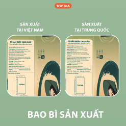 1 Thùng 4 Bịch Giấy Rút Đáy Topgia Sắc Việt - TOPGIASVTHUNG4