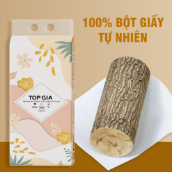 1 Thùng 10 Bịch Giấy Vệ Sinh Rút Đáy Topgia Tiểu Hạ - TOPGIATHTHUNG10