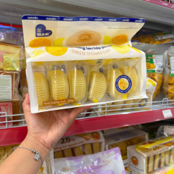 Bánh Bông Lan Hấp Phô Mai AXIQIN 360g (Bịch 10 Gói) - BBLHPM360G