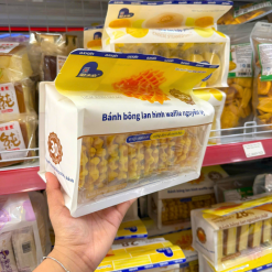 Bánh Bông Lan Waffle Vị Nguyên Bản AXIAIN 280g (Bịch 10 Gói) - BBLWVNBA280G