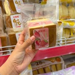 Set 2 Bánh Bông Lan Gong Dâu 120g - BBLGD2CAI