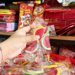 Kẹo Dẻo Dưa Hấu Miếng Hàng Xá 100g - KHMHX100G
