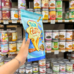 Snack Khoai Tây Oishi Vị Thịt Nướng Phô Mai 50g - 8934803071054