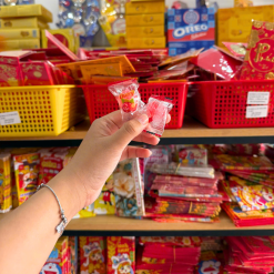 Kẹo Dẻo Hàng Xá Cherry Có Nhân 100g - KDHXCCN100G
