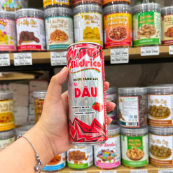 1 Lon Nước Tăng Lực Bidrico Vị Dâu - Nước Ngọt Bidrico Dâu (325ml/Lon) - 8935051803473LE