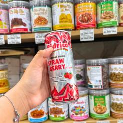 1 Lon Nước Tăng Lực Bidrico Vị Dâu - Nước Ngọt Bidrico Dâu (325ml/Lon) - 8935051803473LE