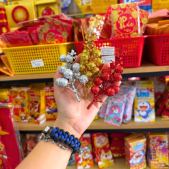 Set 2 Nhánh Kim Tuyến Nhỏ Trang Trí Tết - NKT01