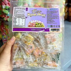 Kẹo Hạnh Phúc Túi Zip 500g - KHPTZ500G