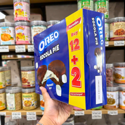 Bánh Oreo Socola Pie Mềm Ngon Không Để Lại Vụn - Bánh Socola Pie Oreo Chocolate Pie Kinh Đô 392g (14 Gói x 28g) - 8934680047432