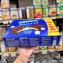 Bánh Oreo Socola Pie Mềm Ngon Không Để Lại Vụn - Bánh Socola Pie Oreo Chocolate Pie Kinh Đô 392g (14 Gói x 28g) - 8934680047432