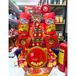 Giỏ Quà Tết Sang Trọng Xuân Như Ý – Quà Tặng Tết Cho Gia Đình – Quà Trang Trí Tết Đẹp - QTTT62