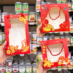 Túi Giấy Đỏ Đựng Quà Tết - TGDQT