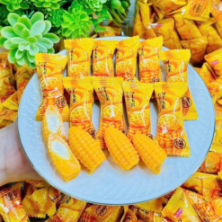 Kẹo Bắp Dẻo Nhân Phô Mai Chảy Hàng Xá 100g - KBDNPMC100G