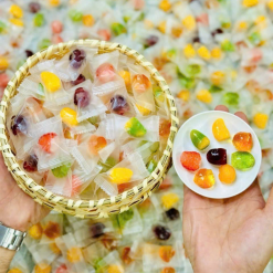 Kẹo Chip Chip Lột Vỏ Trái Cây Hàng Xá 100g - KCLVTC100G
