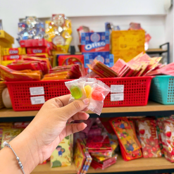 Kẹo Chip Chip Lột Vỏ Trái Cây Hàng Xá 100g - KCLVTC100G