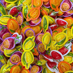 Kẹo Dẻo 3D Mix Vị Trái Cây Hàng Xá 100g - KD3DMVTC100G