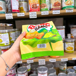 Bánh Bông Lan Mochi Cốm Xanh Đậu Đỏ Con Cá ORION Bống Bang 145g - 8936029424997