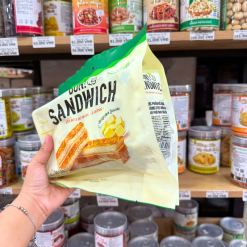 Bánh ORION BON! Sandwich Vị Sốt Bơ Phô Mai Chà Bông 147g - BOBSVBPMCB