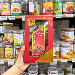 Khô Bò Cay TỨ XUYÊN PREMIUM BEEF GERKY 500g - KBCTXPBG500G