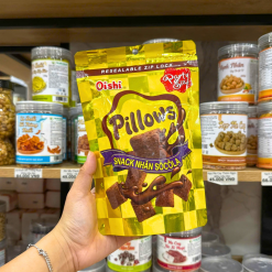 Bánh Quy Nhân Kem Socola OISHI PILLOWS Vị Socola 80g - BQNKSOPVS80G