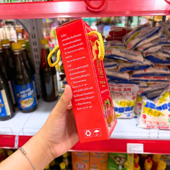 Lạp Xưởng Chaos Sua 500gr Thái Lan Dây Vàng 500g - LXCSDV500G