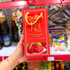 Lạp Xưởng Chaos Sua 500gr Thái Lan Dây Vàng 500g - LXCSDV500G