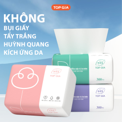 Combo 3 Gói Giấy Ăn 3 Màu Topgia - TOPGIA3MAU3GOI