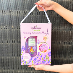 Set Quà Tặng Sữa Tắm Enchanteur Naturelle Hương Hoa Lavender & Tẩy Tế Bào Chết Body (Set Màu Tím) - 8935212807241