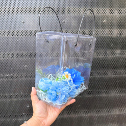 Set Phụ Kiện Giỏ Quà Tặng - Túi Hoa Đom Đóm 4 Hoa Xinh Xắn Nhiều Màu - SETQUA01