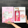 Set Quà Tặng Sữa Tắm Enchanteur Naturelle Hương Hoa Iris & Tẩy Tế Bào Chết Body (Set Màu Hồng) - SETENCHANTEURIRIS