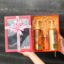 Set Quà Tặng Bộ Dầu Gội Xả Loreal Paris Extraordinary Oil Smooth 440ml & 1 Dầu Gội Hồng Mini - SETLOREALVANG