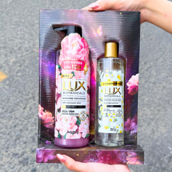 Set Quà Sữa Tắm Hương Nước Hoa LUX Botanicals Hoa Hồng Pháp - SETSUATAMLUX