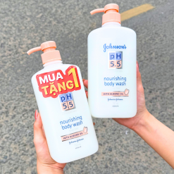 Set Quà Tặng Combo 2 Sữa Tắm Johnson's PH 5.5 Chiết Xuất Hạnh Nhân - SETJOHNSONS
