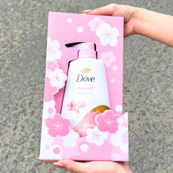 Set Quà Tặng Sữa Tắm Serum Dove Pro-Ceramide Radiance Hoa Anh Đào 500ml - SETQUADOVE