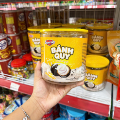 Bánh Quy Nhân Socola Nổ Cắn Bột Nhão Sugarsky 500g - Hộp Vàng - 6971198144514V