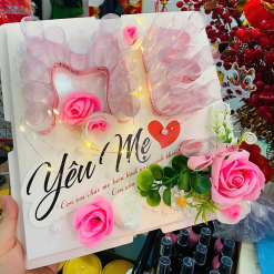 Quà Tặng 8-3 Khuôn Hoa Đựng Tiền Cho Phái Đẹp - SETQUA05