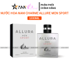 Nước Hoa Nam Charme Allura Men Sport - Hương Thơm Tươi Mát Sang Trọng - 8936194697837