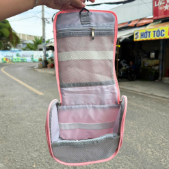 Túi Đựng Mỹ Phẩm Màu Hồng Ma Chérie - TDMPMHMC