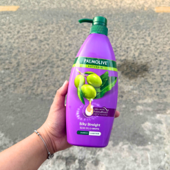 Dầu Gội Xả Palmolive Naturals Silky Straight Chiết Xuất Dầu Olive 600ml - 8850006930502