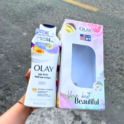 Sữa Tắm Olay Age Defying Body Wash Vitamin E 650ml - 037000974734