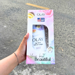 Sữa Tắm Olay Age Defying Body Wash Vitamin E 650ml - 037000974734