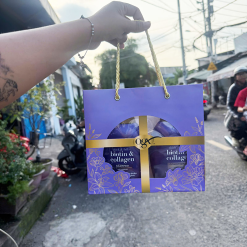 Bộ Dầu Gội Xả OGX Thick & Full + Biotin & Collagen Tím 385ml - 022796916716