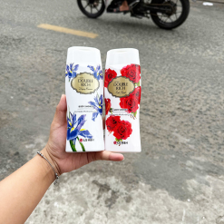 Set 2 Chai Sữa Tắm Double Rich Hương Hoa Iris & Hương Hoa Hồng 200g - 8935030213972