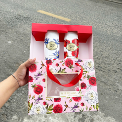 Set 2 Chai Sữa Tắm Double Rich Hương Hoa Iris & Hương Hoa Hồng 200g - 8935030213972