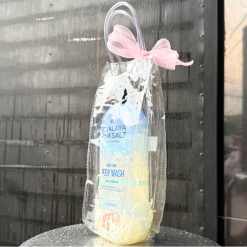 Set Giỏ Quà Tặng Sữa Tắm Muối Hồng Himalaya Pink Cool & Freeze 500g - SETQUAHIMALAYA02